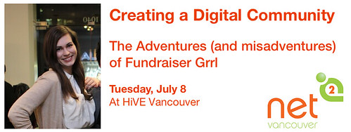 Creating a Digital Community: The Adventures (and misadventures) of Fundraiser Grrl