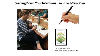 • What is one self-carehabit you can buildinto your work/lifestarting this week?Reflection 