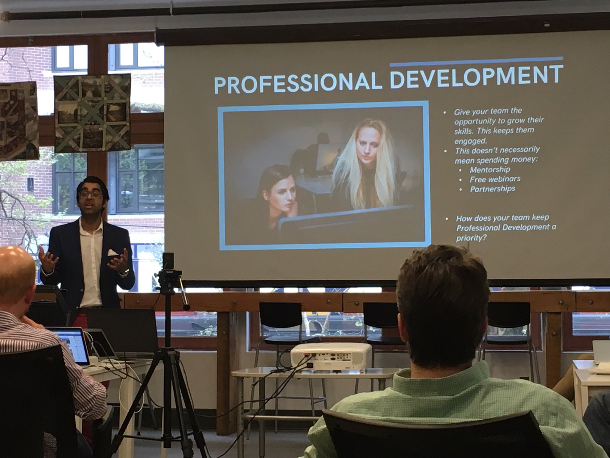 Professional development is a great way to engage your remote teams! #net2van @nejeed @NetSquared https://t.co/wZS1FfdUya