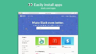 Easily install appsslack.com/apps 