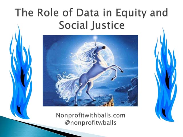 The role of data in equity and soci...