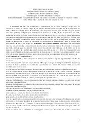 Edital de concurso para delegado