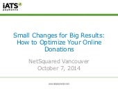 Small Changes for Big Results: How ...