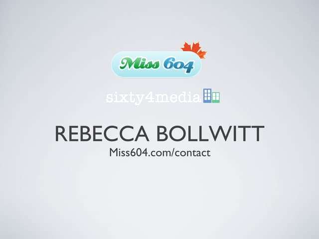 NetSquared Surrey: Social media and...