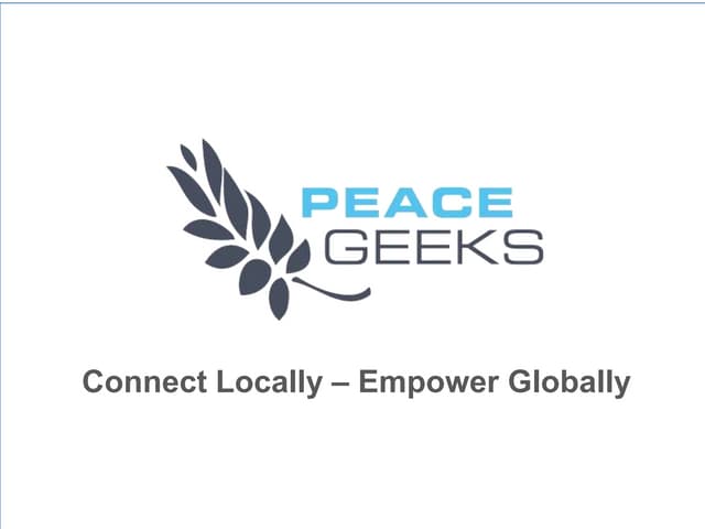 Peace geeks crowdfunding case study