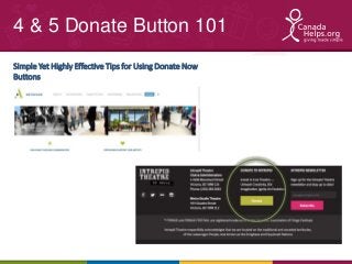 Agenda4 & 5 Donate Button 101Simple Yet Highly Effective Tips for Using Donate NowButtons 