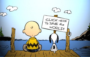 slacktivism Charlie Brown